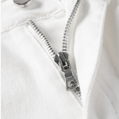 "Shiny White" Jeans